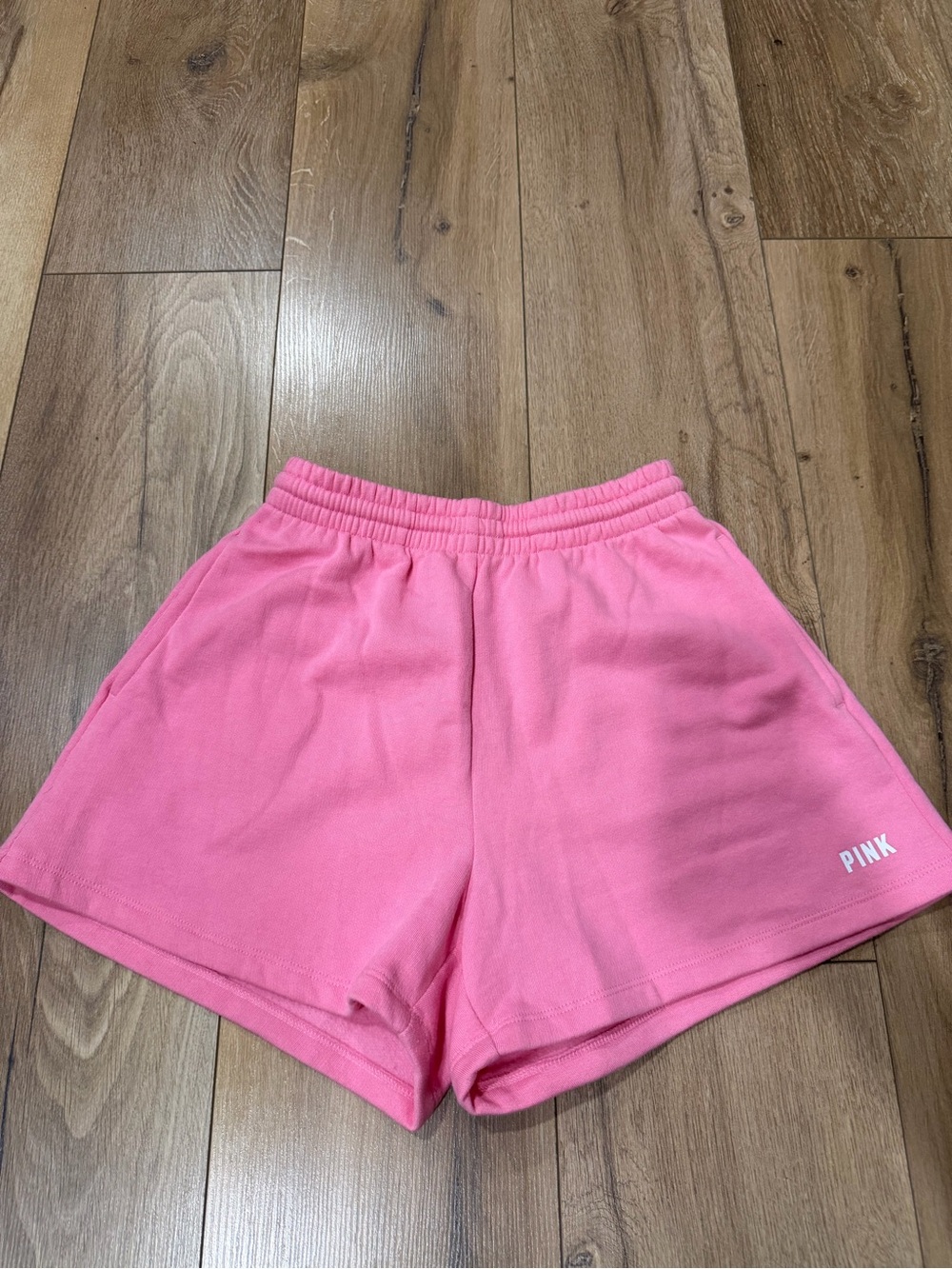 PINK Victoria's Secret Bright Pink Athletic Lounge Shorts